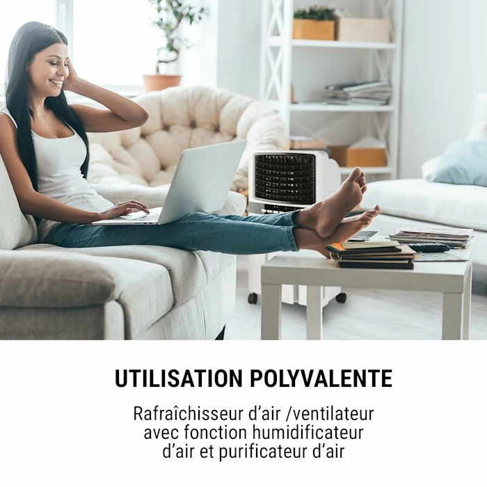 OneConcept Rafraichisseurs Baltic Blue Rafraîchisseur D'air – Image 4