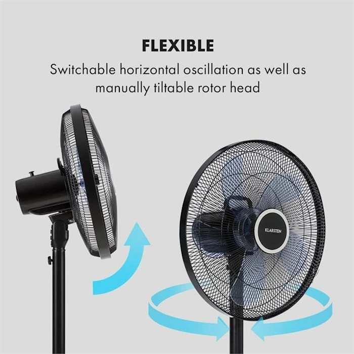 Klarstein Ventilateurs Windflower Ventilateur Sur Pied – Image 4