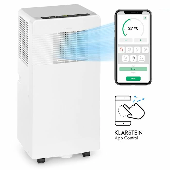 Klarstein Climatiseurs Climatiseur 3 En 1 Iceblock Ecosmart 7 7 000 BTU App Control
