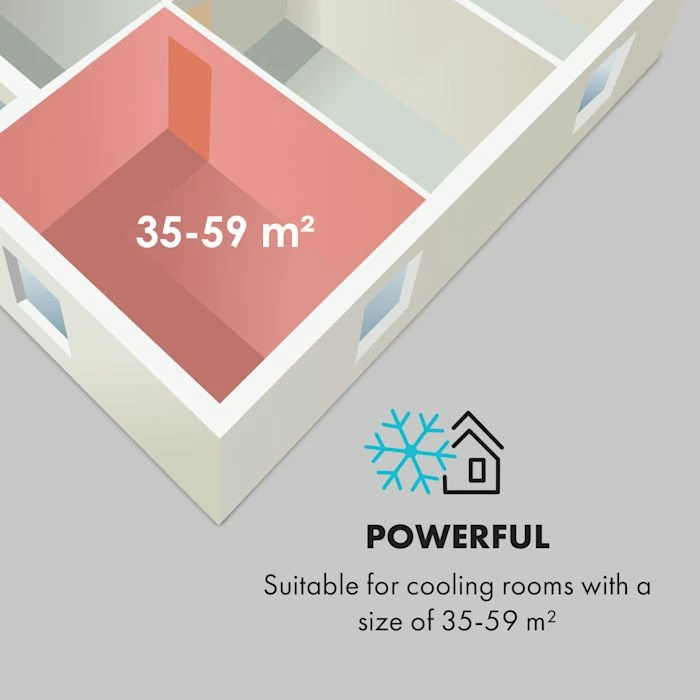 Klarstein Climatiseurs Kraftwerk Smart 12K Climatiseur – Image 4