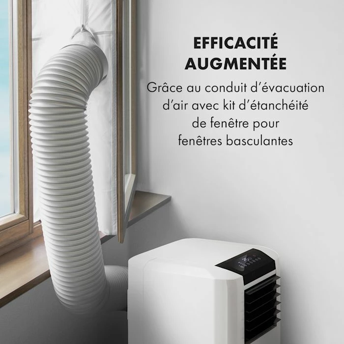 Klarstein Climatiseurs Climatiseur Mobile Max Breeze Smart Mobile15000 BTU/h (4,4 KW) CEE A – Image 5