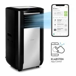 Klarstein Climatiseurs Climatiseur Mobile Max Breeze Smart Mobile15000 BTU/h (4,4 KW) CEE A