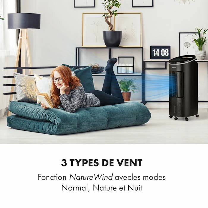 Klarstein Rafraichisseurs IceWind Plus Rafraîchisseur D'air 4 En 1 – Image 5