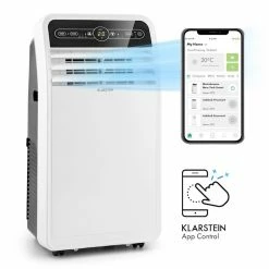 Klarstein Climatiseurs Climatiseur Mobile Metrobreeze New York Smart 7k 7000 BTU/2,1 KW EEC A Télécommande