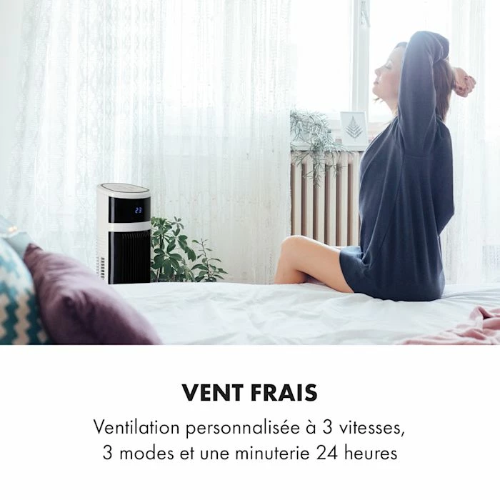 Klarstein Ventilateurs Icetower Ventilateur Intelligent – Image 5