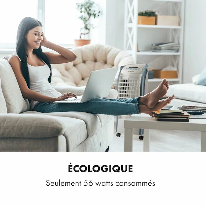 Klarstein Rafraichisseurs Ventilateur Rafraîchisseur D'air Maxfresh Ocean – Image 4