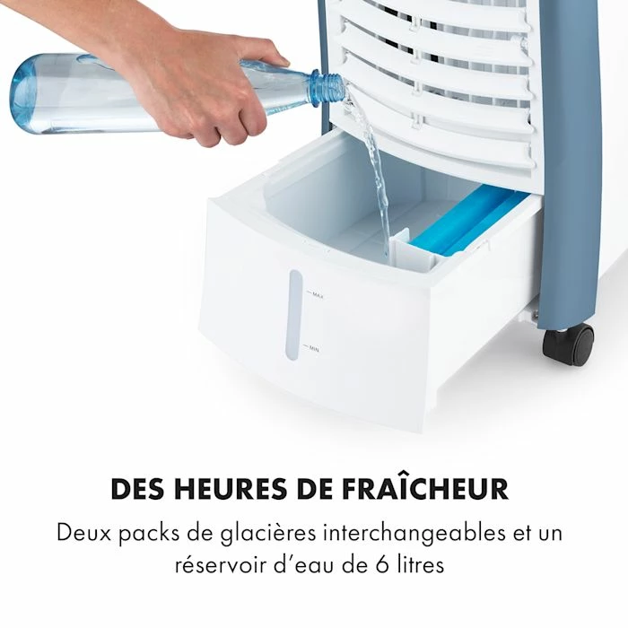 Klarstein Rafraichisseurs Ventilateur Rafraîchisseur D'air Maxfresh Ocean – Image 5