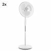 OneConcept Ventilateurs White Blizzard 2G Kit De Ventilateur à Poser