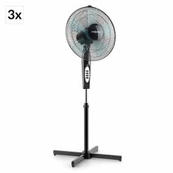 OneConcept Ventilateurs Black Blizzard 2G Kit De Ventilateur à Poser
