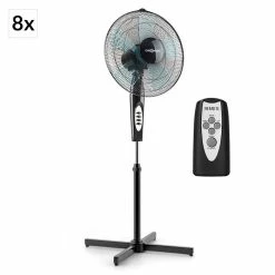 OneConcept Ventilateurs Black Blizzard 2G RC Kit De Ventilateur à Poser