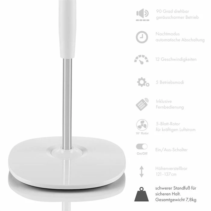 Klarstein Ventilateurs Silent Storm Ventilateur Colonne Set De 2 – Image 6